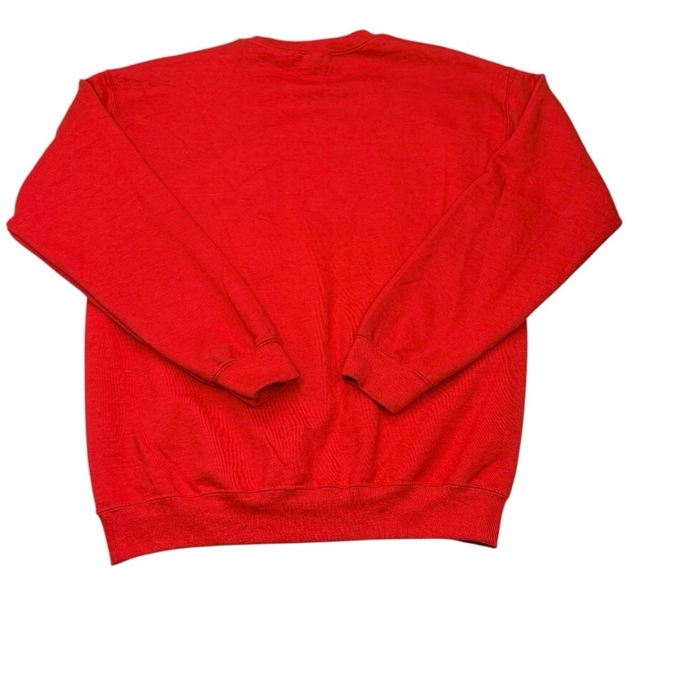 Gildan Red Pickleball Crewneck Sweatshirt - Picture 2 of 6